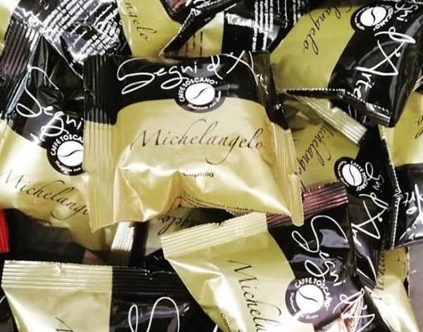Кафе капсули, Caffé Toscano Segni d'Arte OROVIVO x100 - 1