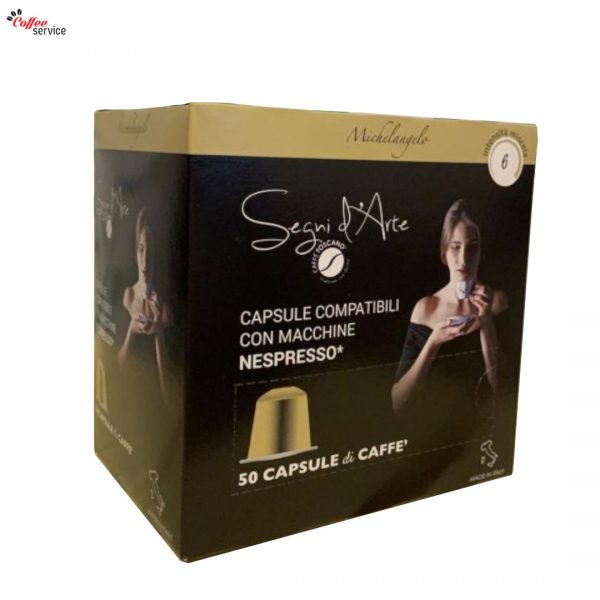 Капсули за Nespresso*, Toscano Segni d’Arte Michelangelo x50