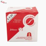 Кафе капсули Toscano Intenso, съвместим с Nespresso®* x50